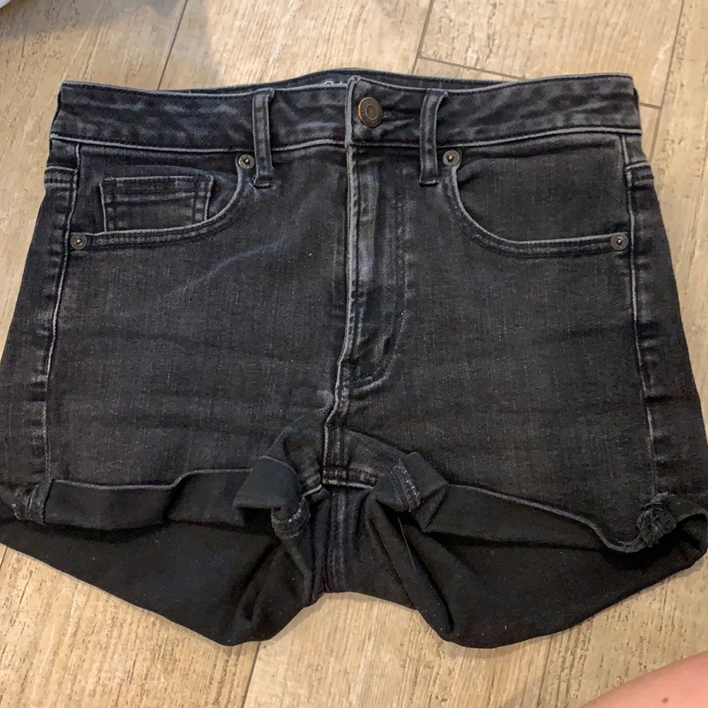 American Eagle High Waist Denim Shorts